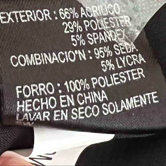 𝅺nwt ANTONIO MELANI TANELLA BLACK SLEEVELESS SLIP‎ DRESS - Picture 9 of 10